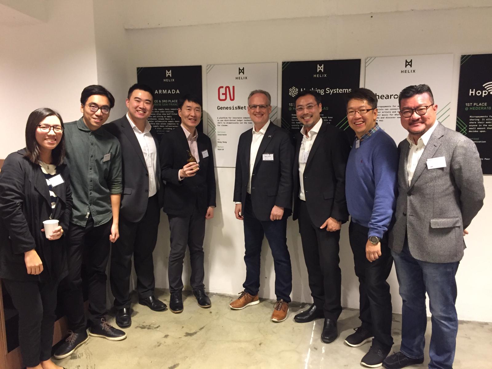 GenesisNet Technology introduced at Helix Accelerator Launch Party