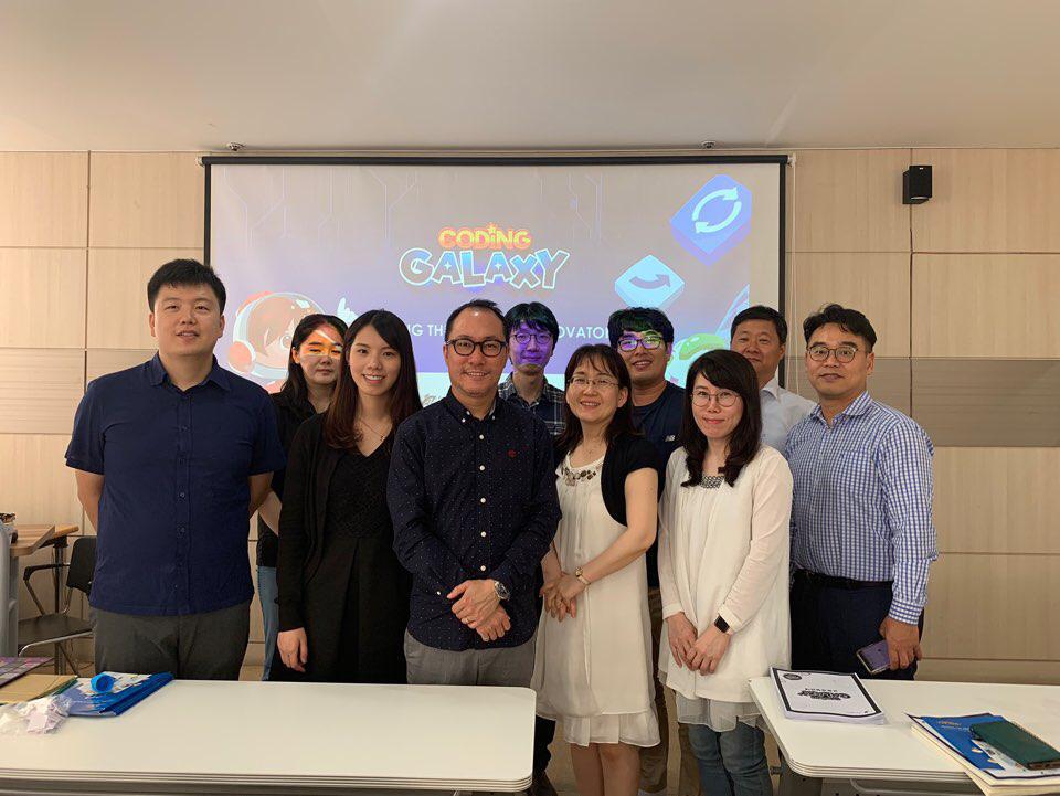Cherrypicks invited to hold a two day Coding Galaxy training camp by three Korean eLearning partners
