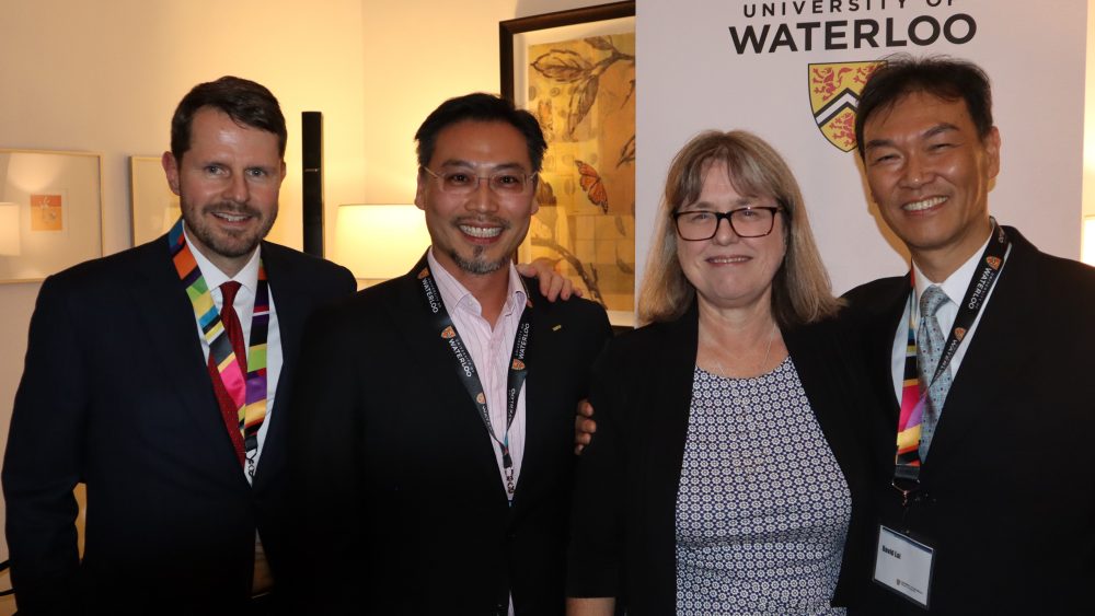Jason invited to attend the reception in honor of UWaterloo’s first Nobel Prize winner Donna Strickland