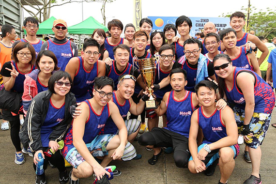 First champion for cherrypicks’ Dragon Boat Team!