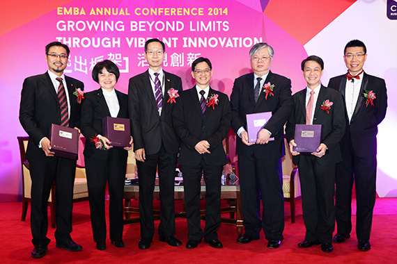 EMBA: Jason Chiu presented the connection between competiveness and innovation