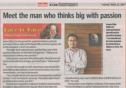 The Standard: Meet the man who thinks big with passion