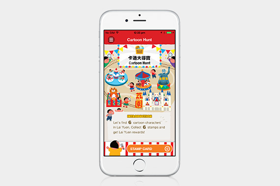 Cartoon Hunt adds fun to Lai Yuen with six selected classic characters