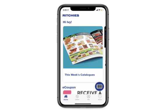 Ritchies supermarket chain in Australia digitally transforms their loyalty program with a revamped app and website