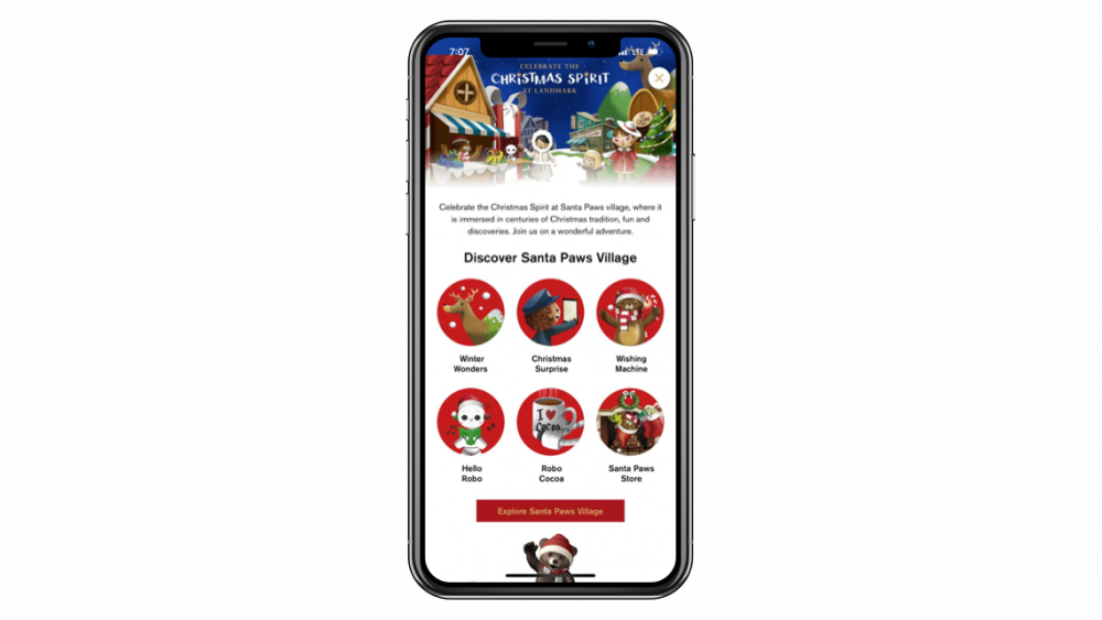 Celebrate the Christmas Spirit with the LANDMARK HONGKONG app