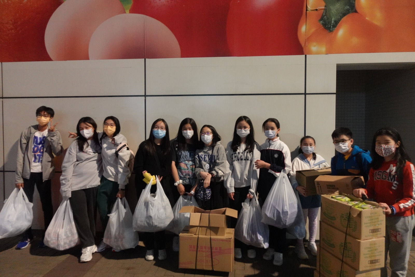Cherrypicks offers support to the Light Their Rights Hong Kong Team’s effort to provide clothes and daily supplies to the homeless