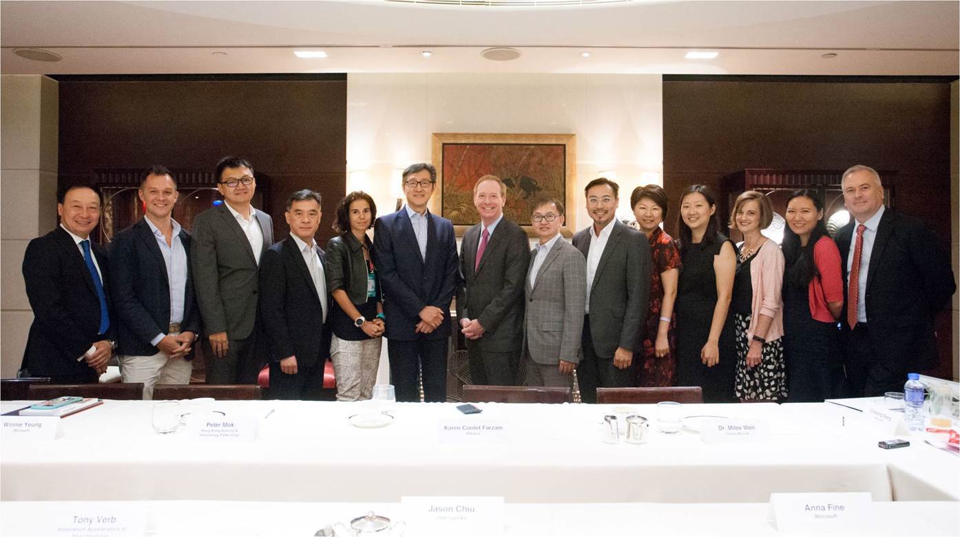 Jason invited to Exclusive Roundtable Discussion with Microsoft President, Brad Smith