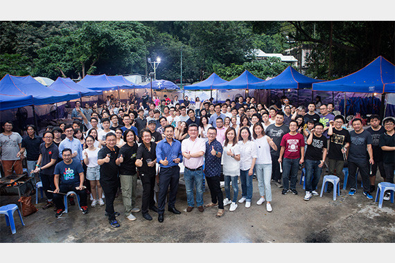 Food goes on the grill: cherrypicks’ annual barbeque night