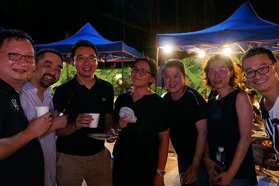Annual Mid-Autumn barbeque: spending some quality time with the work family