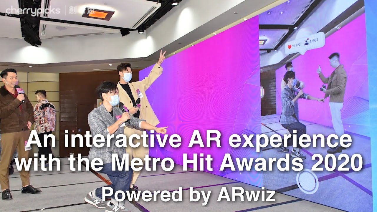 Cherrypicks’ ARwiz provides an interactive AR experience for the Metro Hit Awards 2020