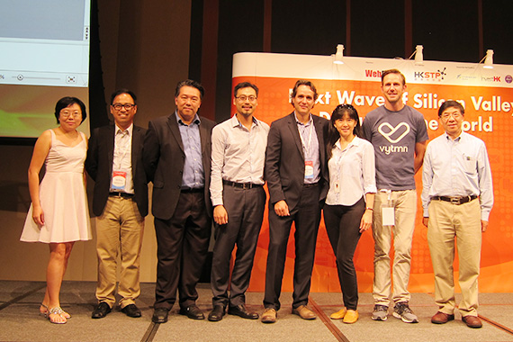 HKSTP: Jason Chiu moderates the panel discussion at “Next Wave of Silicon Valley: Disrupting the World”