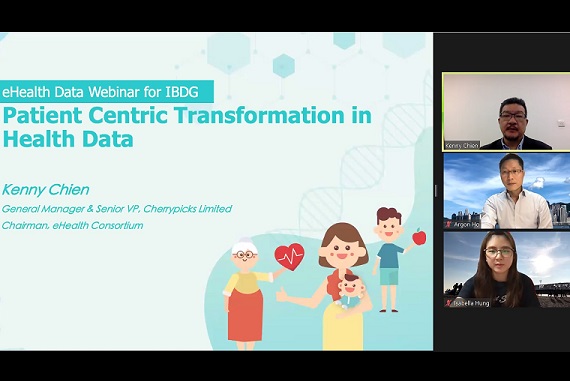 iBDG: Kenny called on to speak at the iBDG e-Health Webinar “Patient centric transformation in Health Data”