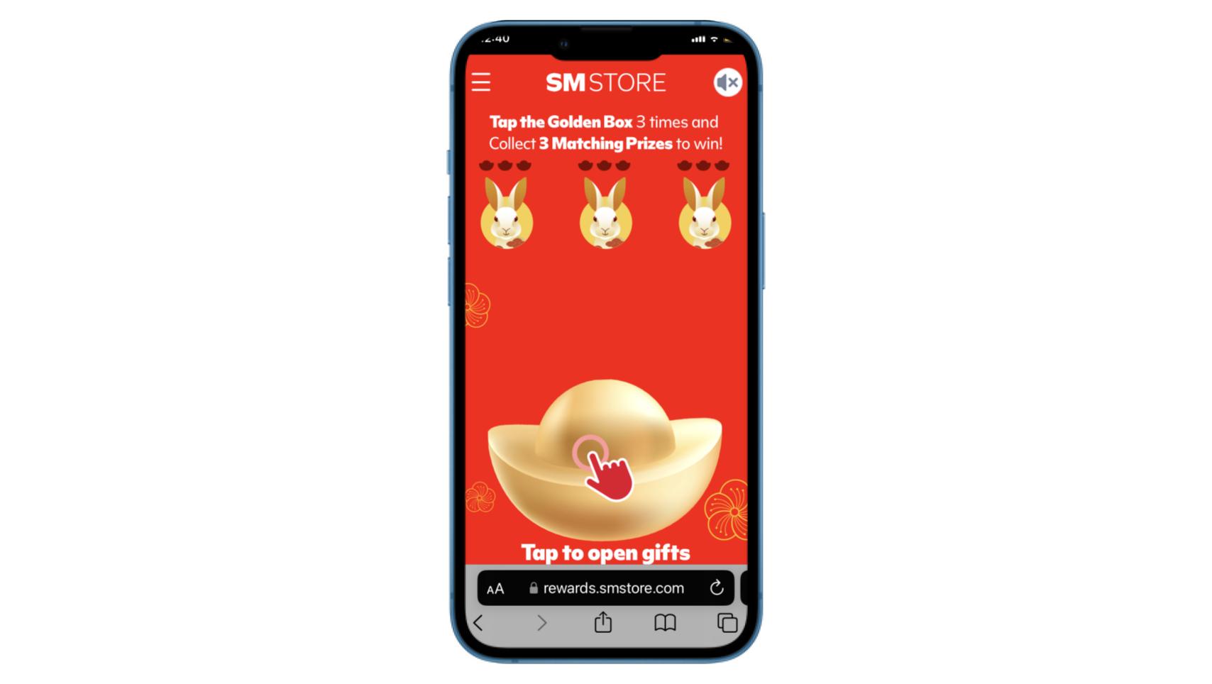 The SM Store welcomes the Year of the Rabbit with a Lucky Bunny game