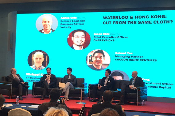 Velocity Investor Demo Day: Jason invited to speak on the panel to compare the entrepreneurial ecosystem of Hong Kong and the University of Waterloo