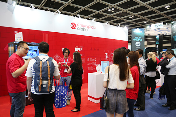 Great gratitude to all who came to visit cherrypicks alpha at the Retail Asia Expo 2015