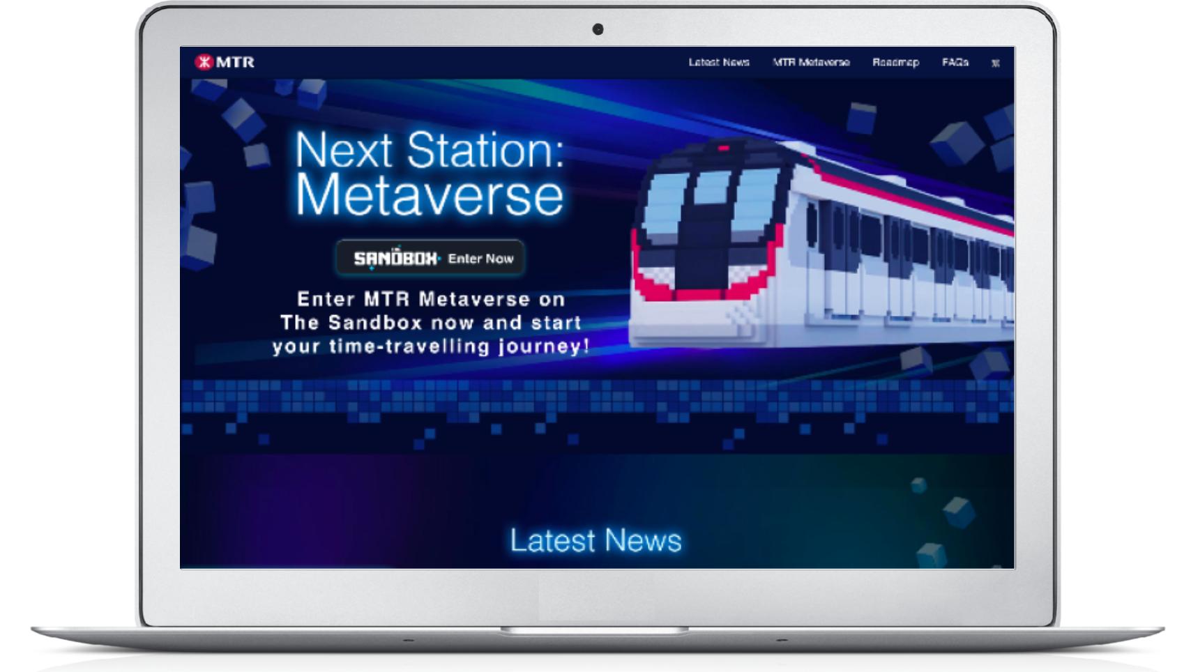Take a journey in the MTR Metaverse on the Sandbox with two sets of NFTs