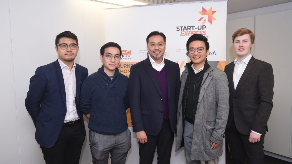HKTDC & OHKF: Jason mentors the winners of the Start-up Express 2019