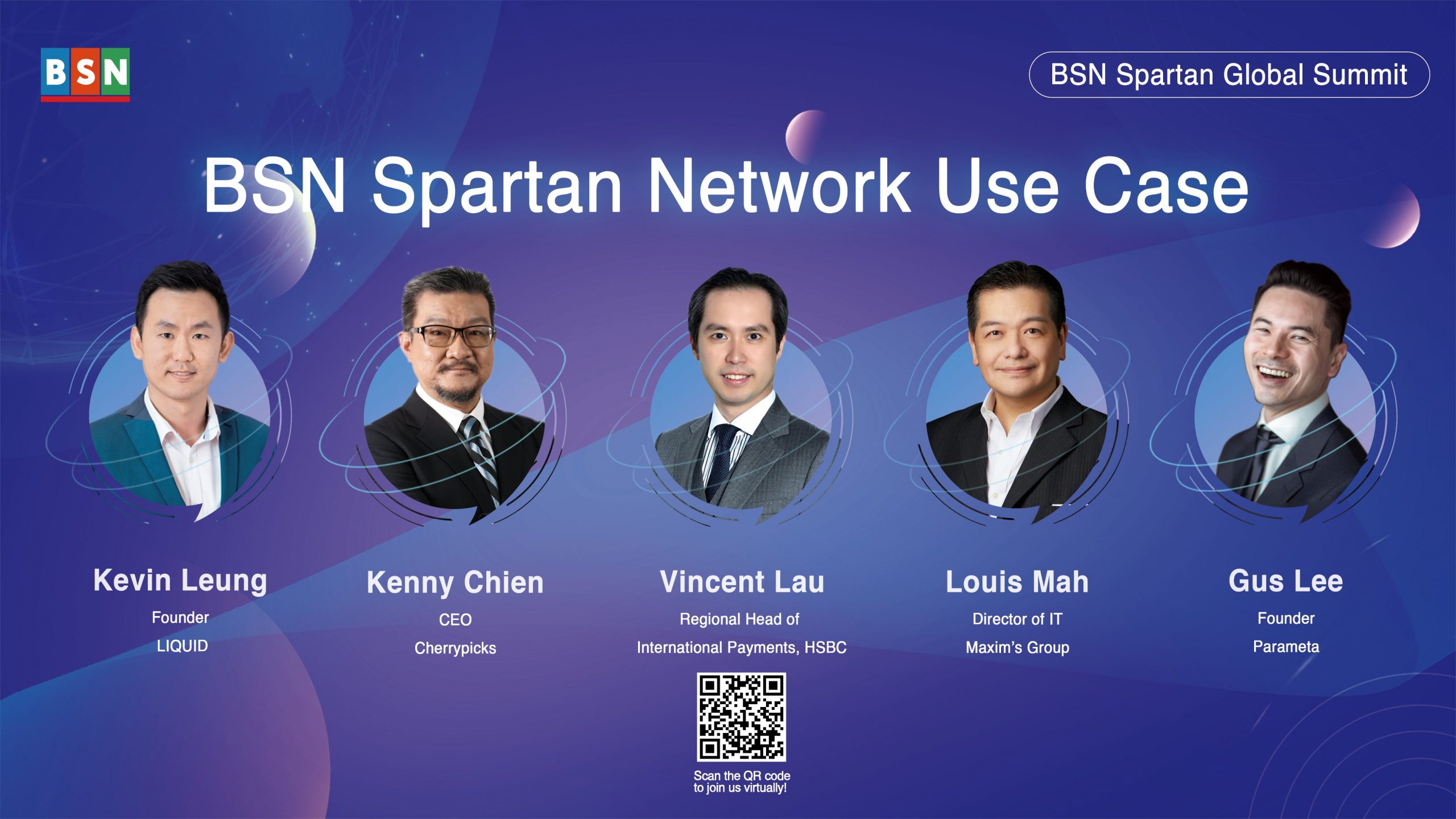 Kenny takes part in the BSN Spartan Network Use Case Panel to discuss non-cryptocurrency blockchain services