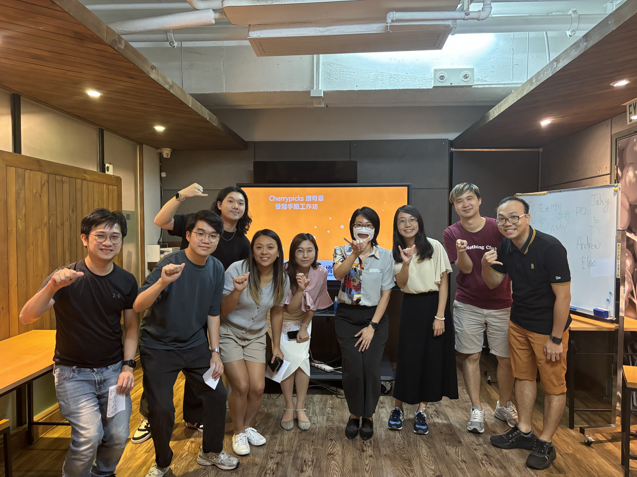 Cherrians Learn Sign Language with SLCO