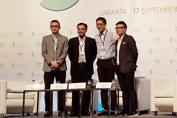 HKTDC: Jason Chiu showcases advanced mobile technology and expresses digital marketing deployment at “In Style.Hong Kong” Symposium in Jakarta