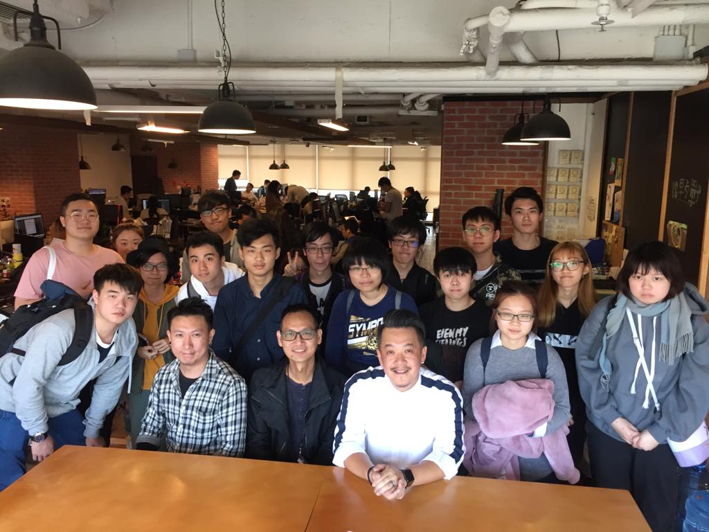 HKDI: Joe shares his design knowledge with visual communication and design students
