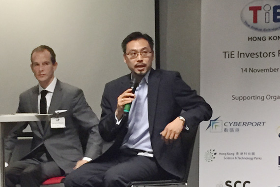 TiE: Jason Chiu gave advices to startups and angel investors