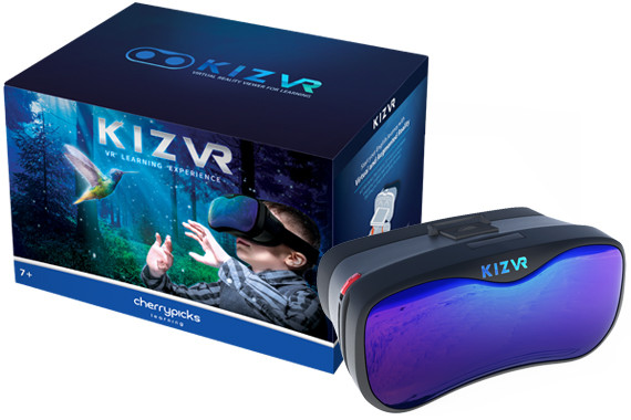 KIZVR: New ergonomic and stylish VR headset to enhance English Galaxy’s interactive learning experience