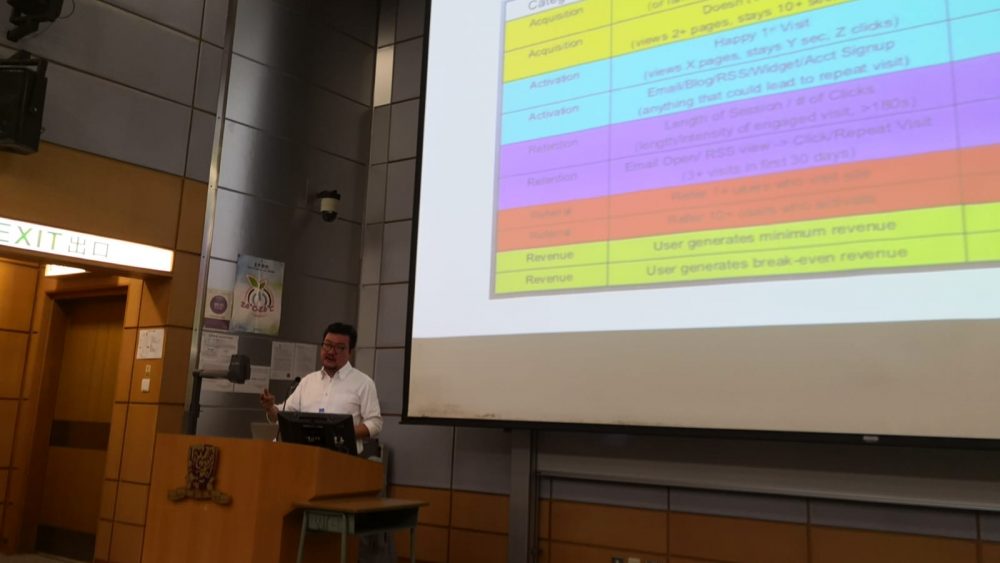 CUHK: Spotlight on Kenny at “Invited Talk – Digital Marketing” for MSc students