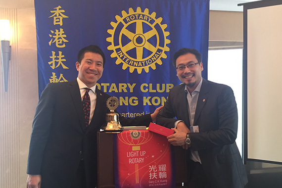 Rotary Club: Jason speaks about disruptive innovation at the lunch meeting
