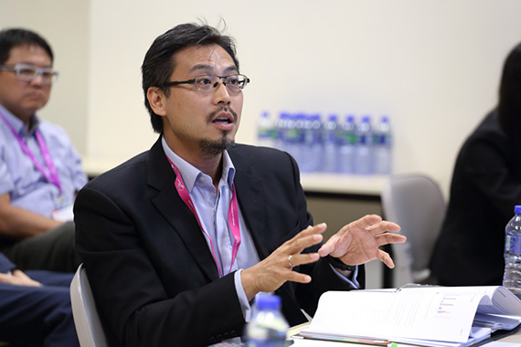 PolyU Global Student Challenge: Jason Chiu judges at PolyU Global Student Challenge